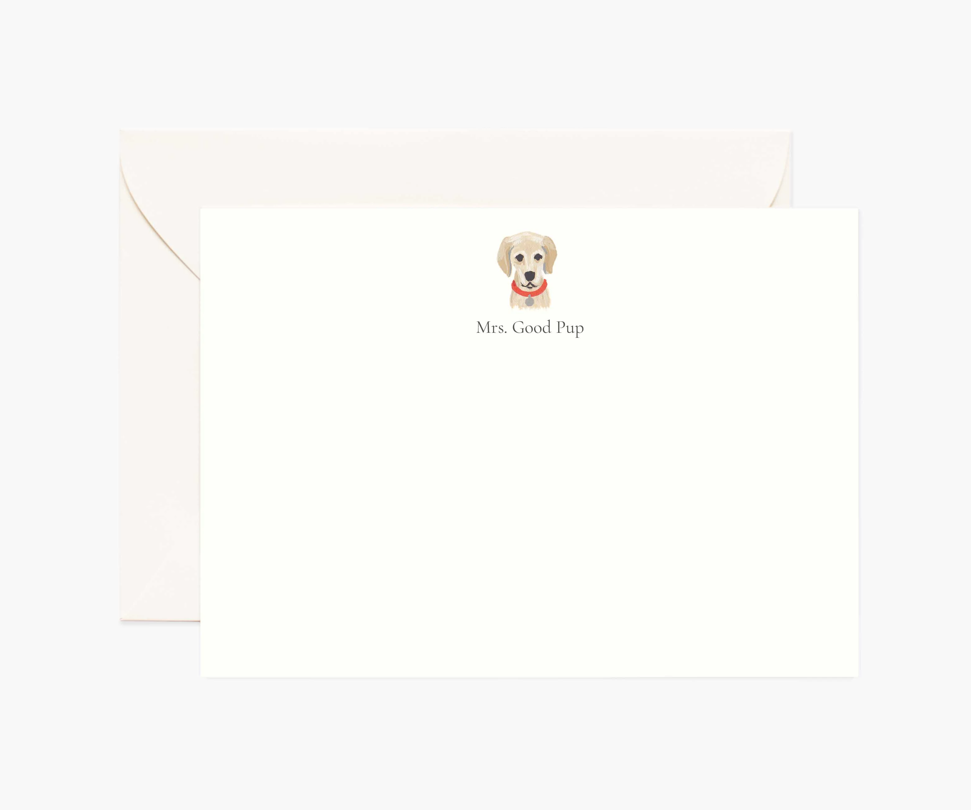 Pets Personalized Stationery - Dog 4